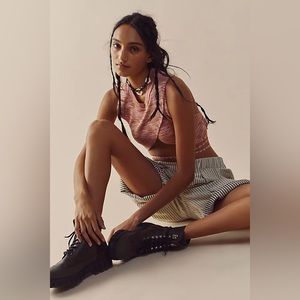 Free People Miami NightsWrap Knit Crop Tank Top NWOT